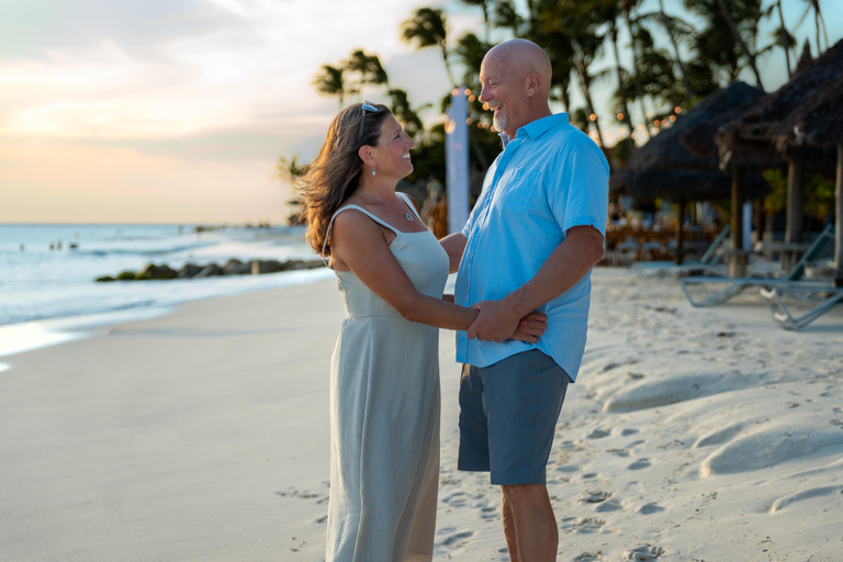 阿鲁巴：海滩情侣摄影阿鲁巴：情侣海滩摄影