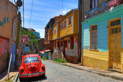 Santiago: Tour di un giorno a Valparaiso e Vina del Mar