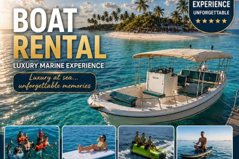 Jeddah: Red Sea Boat Rental with Crew and Water Activities