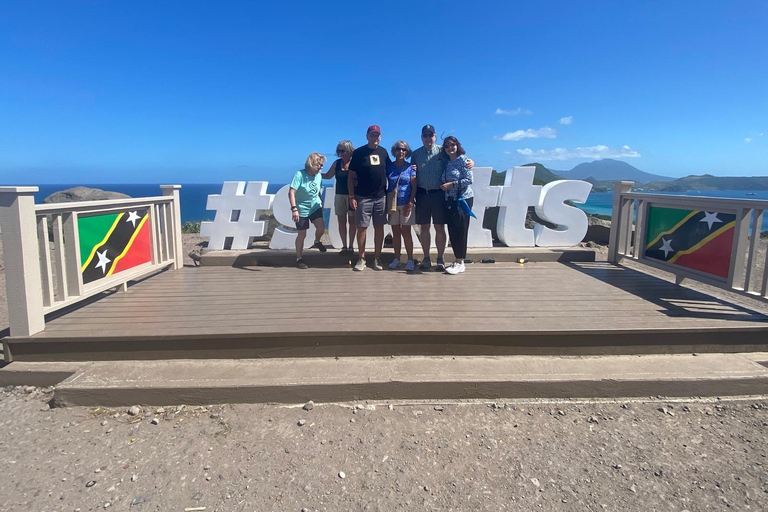 St. Kitts: Panoramic Full Island Tour with Lunch and Beach