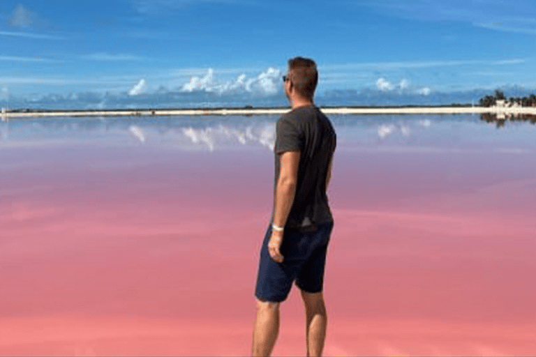 Wycieczka do Ría Lagartos, Coloradas i Playa CancúnitoMerida: Wycieczka na plażę Ria Lagartos, Coloradas i Cancunito