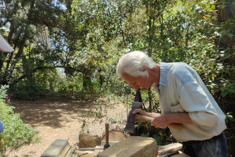 Tour of the Bibémus quarries and short stone cutting workshop. Visit to the Bibémus Quarries and short stone cutting workshop