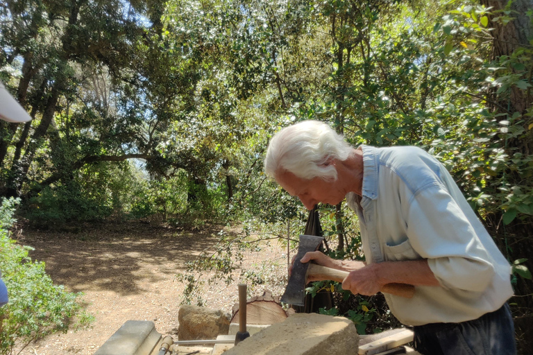 Tour of the Bibémus quarries and short stone cutting workshop. Visit to the Bibémus Quarries and short stone cutting workshop