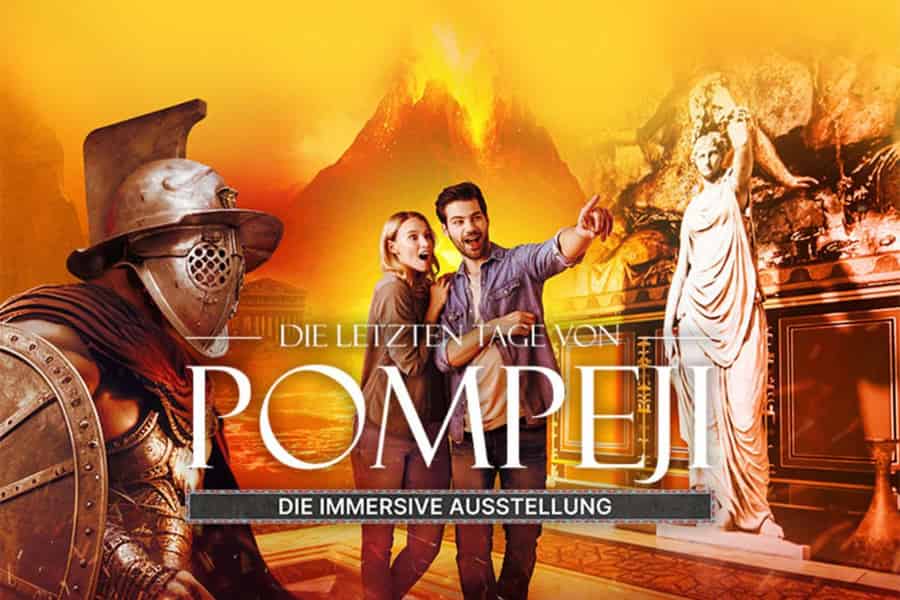 Oberhausen: Die letzten Tage von Pompeji – Immersives Erlebnis. Foto: GetYourGuide Oberhausen: Die letzten Tage von Pompeji – Immersives Erlebnis. Foto: GetYourGuide
