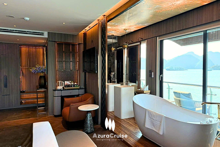 Hanoi: 2-Day Lan Ha & Halong Bay Luxurious Cruise w/Balcony Hanoi: 2-Day Lan Ha & Halong Bay Luxury Cruise with Balcony