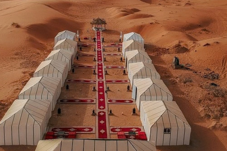 From Marrakech: 3-Day Merzouga Tour with Camel Trek & Luxury Camp Shared Standard Sahara Tour – Popular Choice