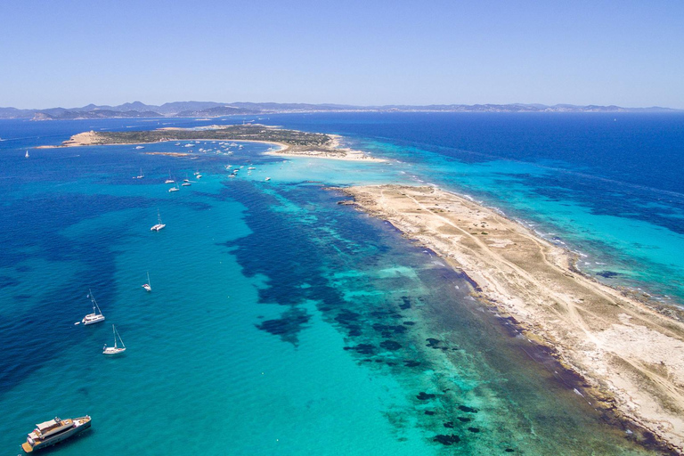 Ibiza: Formentera Tour with Meals Water Activity & Free Time