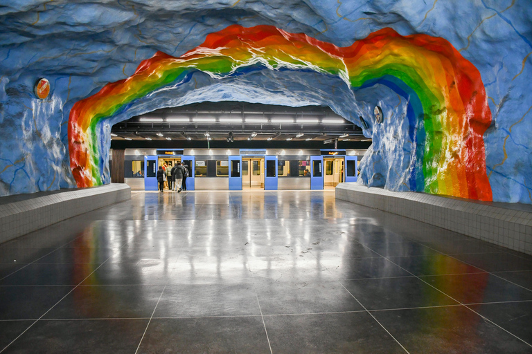 Stockholm: tour of the metro stations in English