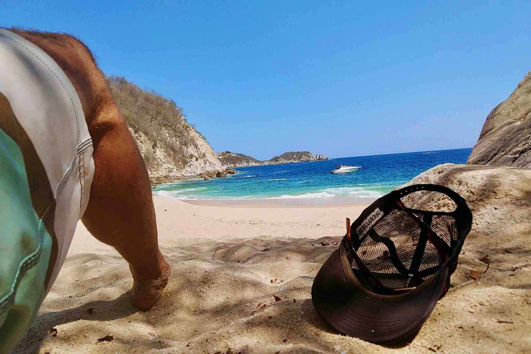 From Huatulco: Private 5 Bays Boat Tour From Huatulco: Private 5 Bays Tour