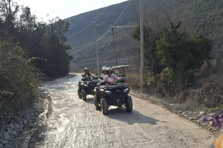 Tirana: Off-Road ATV Adventure to Bovilla Canyon & Viewpoint Bovilla Lake – Single Ride (1 People / 1 Quad Bike)