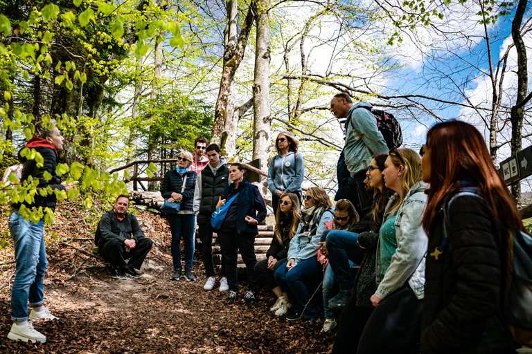 Von Zagreb aus: Ganztagestour zum Nationalpark Plitvicer Seen