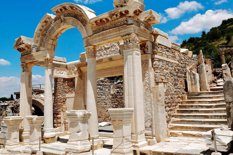 From Marmaris: Ephesus and House of Virgin Mary Guided Tour Ephesus Entry Excluded