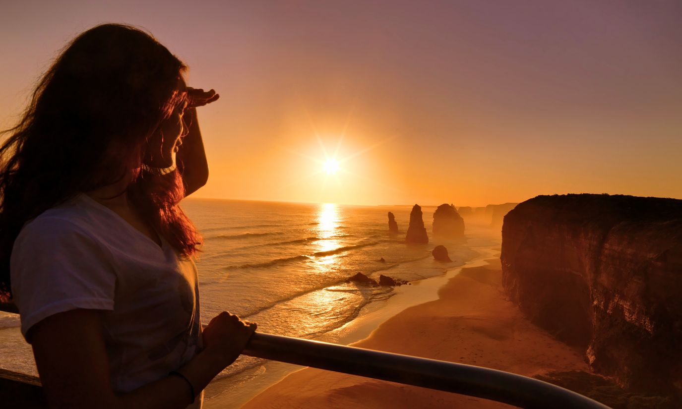 Von Melbourne aus: Ganztägige Sonnenuntergangstour entlang der Great Ocean Road