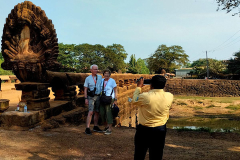 Transfer panorâmico de Phnom Penh para Siem Reap com visitas turísticas