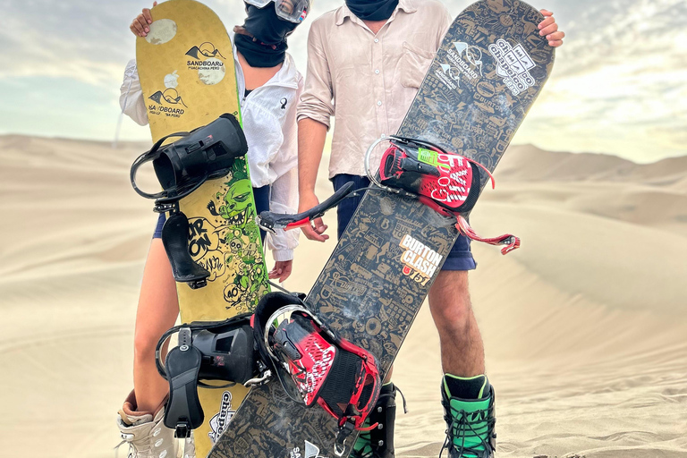 Sandboard|SandSkiing Sunset Buggy 4x4 em HuacachinaSandboard | SandSkiing Passeio de buggy 4x4 ao pôr do sol em Huacachina