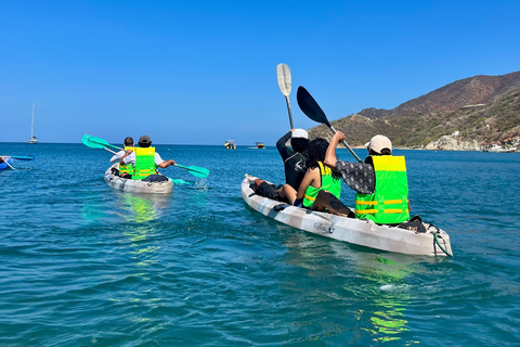 Taganga Beach Electric Motorcycle Tour, Kayak & Snorkel tour
