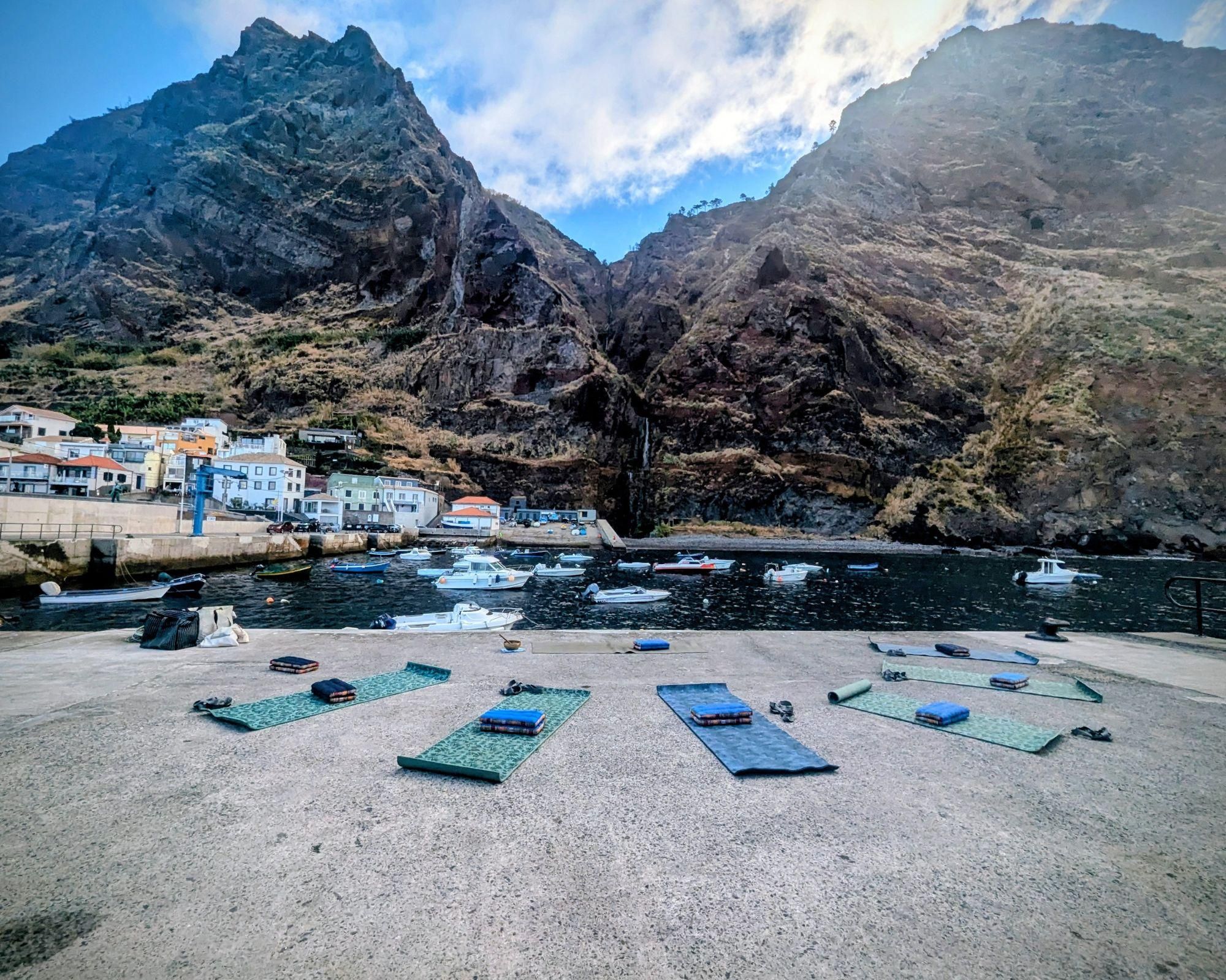 Madeira: Hatha Yoga am Meer