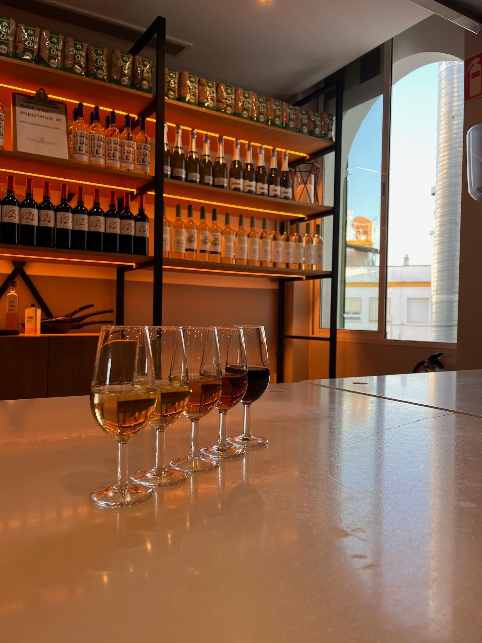 Sevilla: Sherrywein-Verkostung mit leichten Snacks