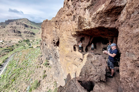 Gran Canaria: Avventura in grotta, oasi, gola rossa e picnic