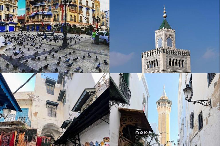 From Hammamet: Day Trip to the Medina of Tunis, Carthage, and Sidi Bou Said