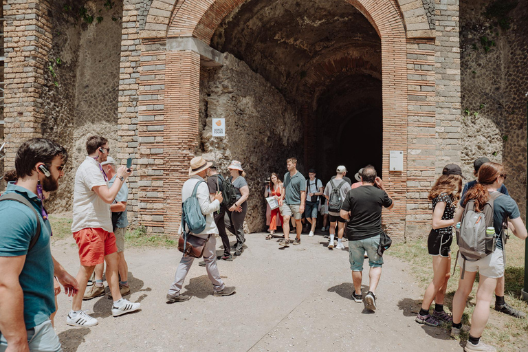 Pompeii and Amphitheatre group tour with an archaeologist English Tour