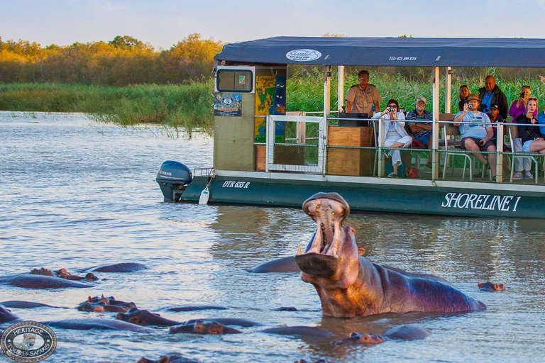 Demi-journée de safari en bateau à dos d&#039;hippopotame dans les zones humides d&#039;Isimangaliso au départ de Durban