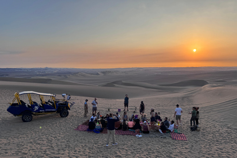 Paracas e Huacachina: Ilhas, Dune Buggy e Piquenique ao Pôr do SolParacas e Huacachina: Ilhas, Buggy nas Dunas e Piquenique ao Pôr do Sol