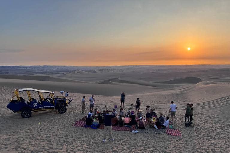 Paracas e Huacachina: Ilhas, Dune Buggy e Piquenique ao Pôr do SolParacas e Huacachina: Ilhas, Buggy nas Dunas e Piquenique ao Pôr do Sol