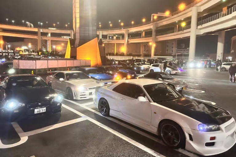 Tokyo: JDM Car meetup Daikoku PA tour with Hotel Pickup