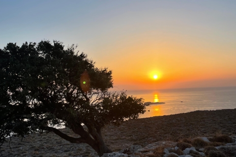 Rhodes: randonnée guidée de la plage de Glystra à Ipseni avec baignadePoint de rencontre