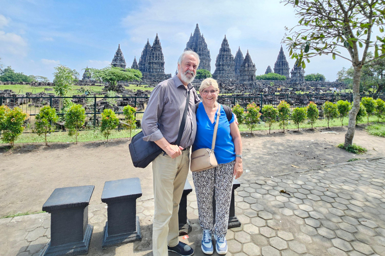 Yogyakarta Airport: Borobudur Climb & Prambanan Guided Tour
