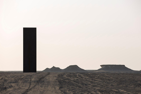 Ouest du Qatar : visite guidée avec Mushroom Rock et Richard Serra
