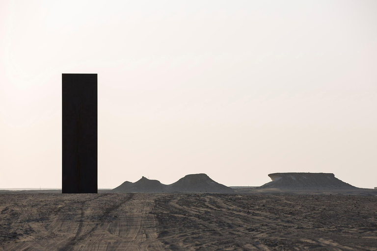 Ouest du Qatar : visite guidée avec Mushroom Rock et Richard Serra