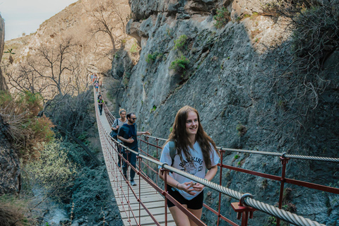 Granada: Los Cahorros Guided Afternoon Hiking Tour