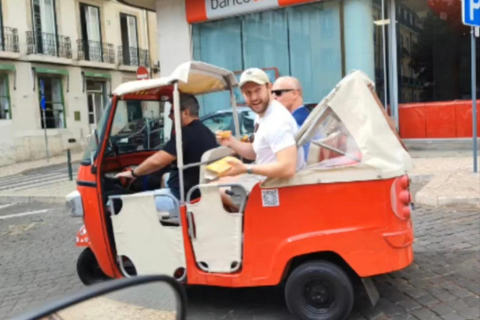 Lisbon: Private Tour on a Vintage Classic Piaggio Ape ALFAMA: Lisbon's Oldest Quarter, Highest Viewpoint, Hidden Gems