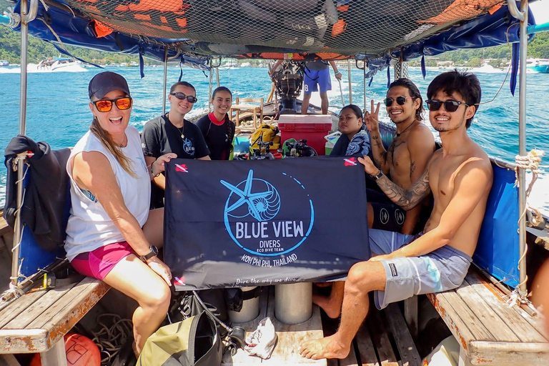 From Phi Phi: Beginner Scuba Diving Day Trip with 2 Dives Morning Scuba (2 Dives)