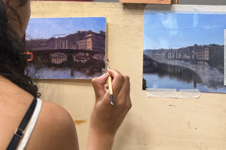Florence: Create Your Own Oil Painting in a Real Art Studio Sunday Premium Atelier Session