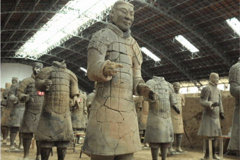 Shanghai-Xian one way bullet train to terracotta army tour