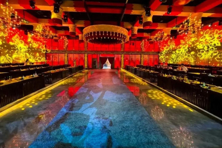 Chengdu: Shu Kingdom Banquet with Show and Garden Activities Forth Row Standard Ticket