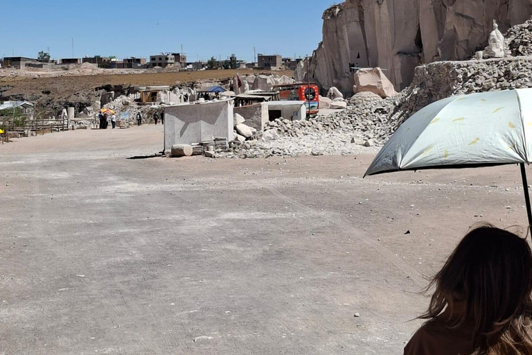 Arequipa: Private Sillar Route Tour + Culebrillas