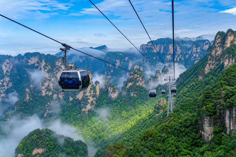 Zhangjiajie: Avatar Mountains E-Ticket & Guide Options 4-Day Park Ticket + 4 Mountain Transport Rides