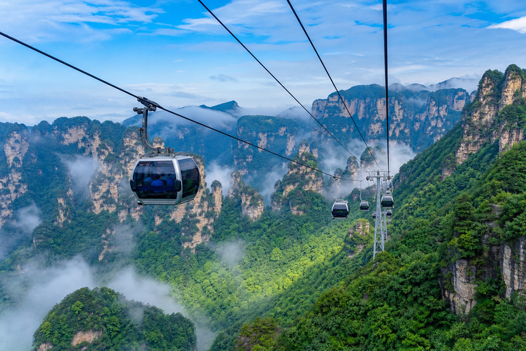 Zhangjiajie: Avatar Mountains E-Ticket & Guide Options 4-Day Park Ticket + 4 Mountain Transport Rides