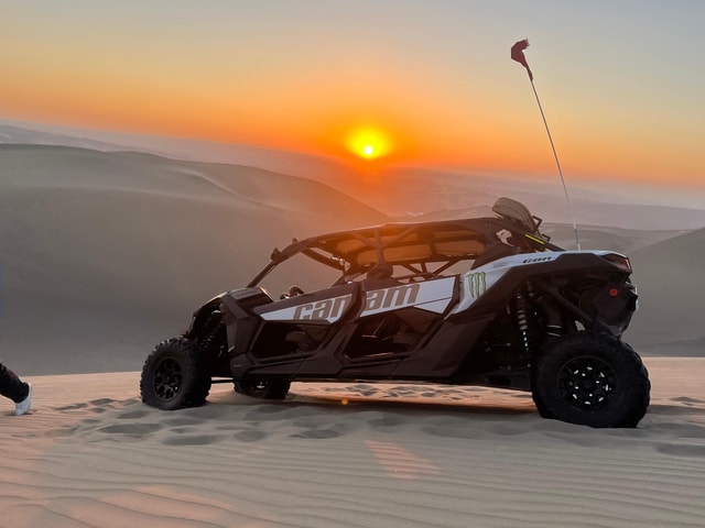 UTV (Can-Am) in the dunes of Huacachina