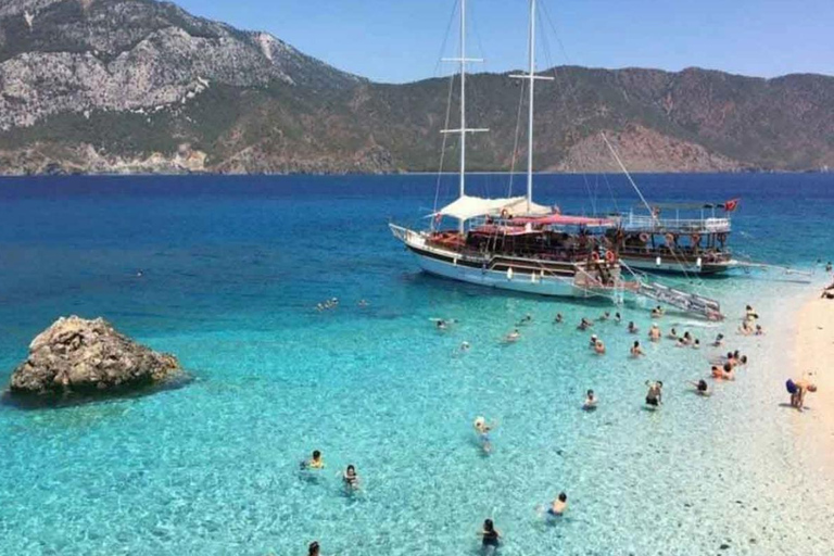 Depuis Antalya ou Side : Excursion en bateau sur l&#039;île de Suluada avec déjeunerVoyage de côté