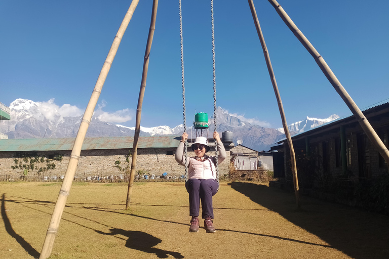 波塔纳与澳大利亚营地短途徒步（从博卡拉出发）短途徒步：从博卡拉出发前往波塔纳与澳大利亚营地