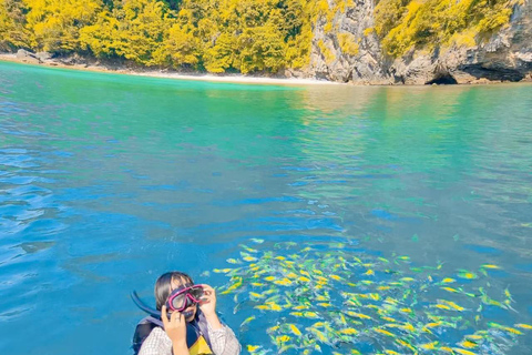 Ao Nang: Railay Bay & 4 Islands Tour with Buffet Lunch