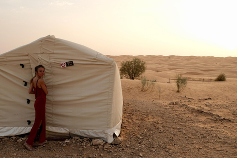 Tataouine Ksar Ghilane & Matmata tour with a night in tent