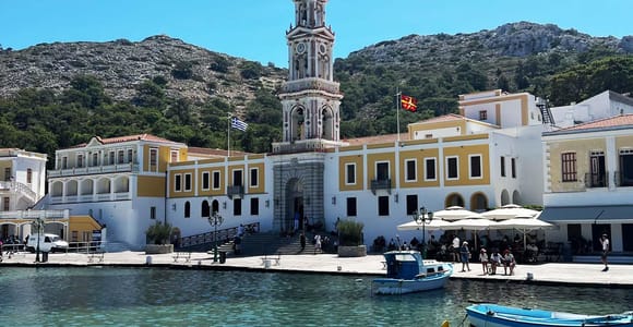From Lindos: Boat trip to Symi and Panormitis Monastery
