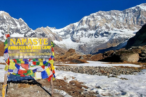 Pokhara : 7 jours de randonnée épique au camp de base de l'Annapurna