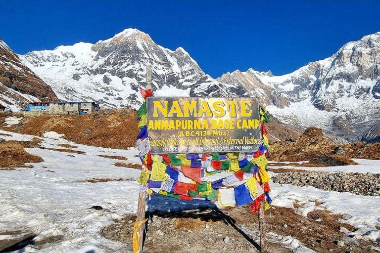 Katmandou : 8N8 jours de randonnée guidée au camp de base de l'AnnapurnaKatmandou : 8N8-Day Annapurna Base Camp Trek Service Package